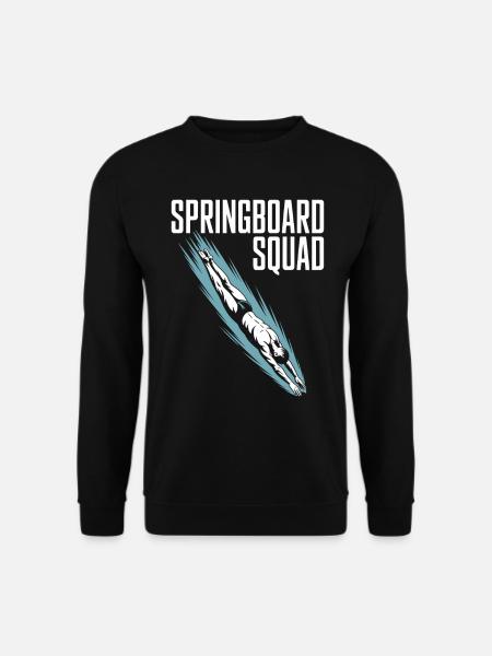 Diving diving board - Unisex Sweatshirt - black