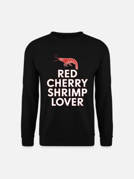 Red Cherry Shrimp Lover - Unisex Sweatshirt - black