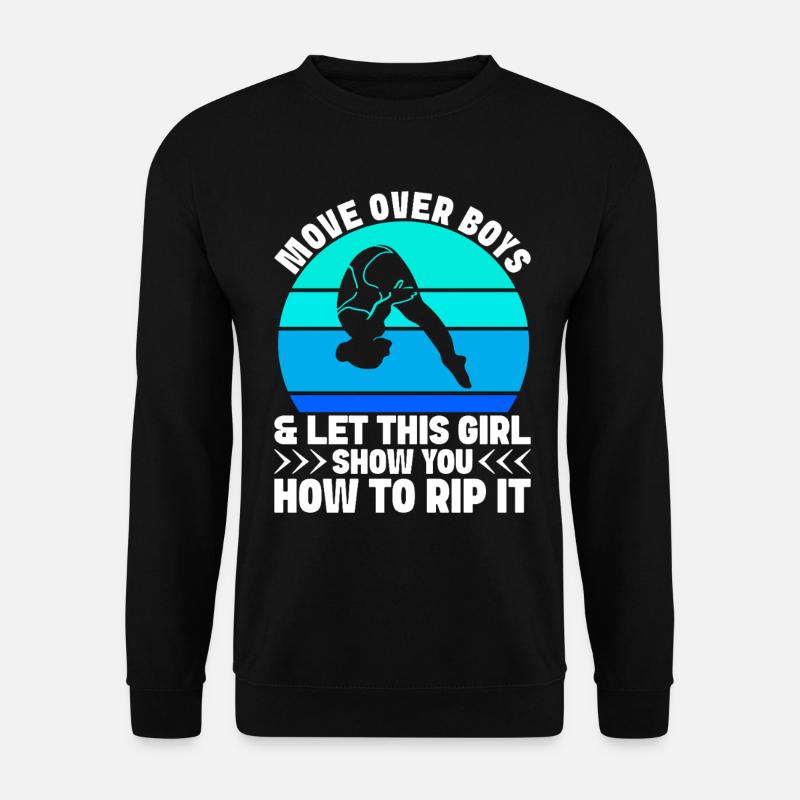 Plongeoir - Sweat-shirt Unisexe - noir