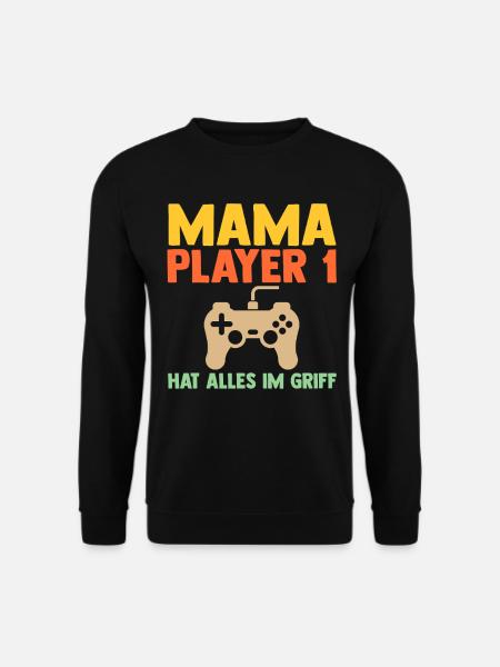 Mutter Team Mama - Unisex Pullover - Schwarz