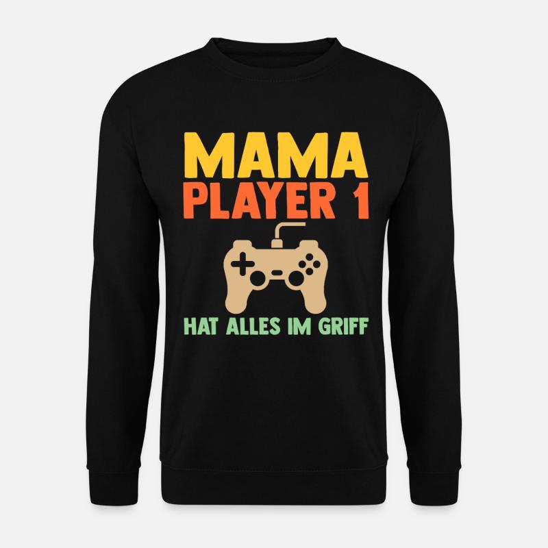 Mutter Team Mama - Unisex Pullover - Schwarz