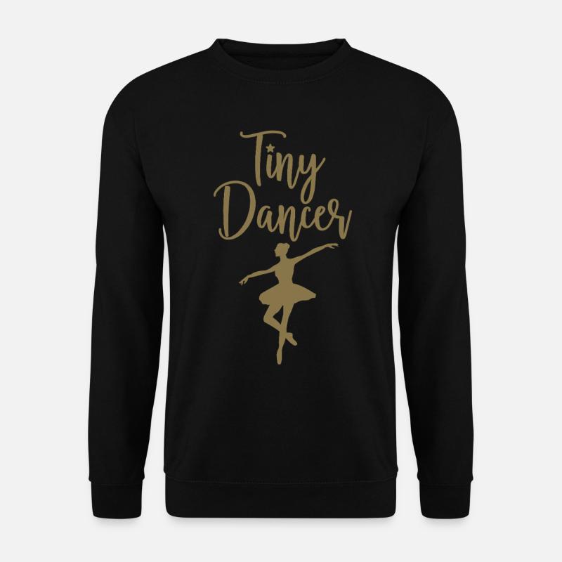 Tiny Dancer - Silhouette de ballerine - Sweat-shirt Unisexe - noir