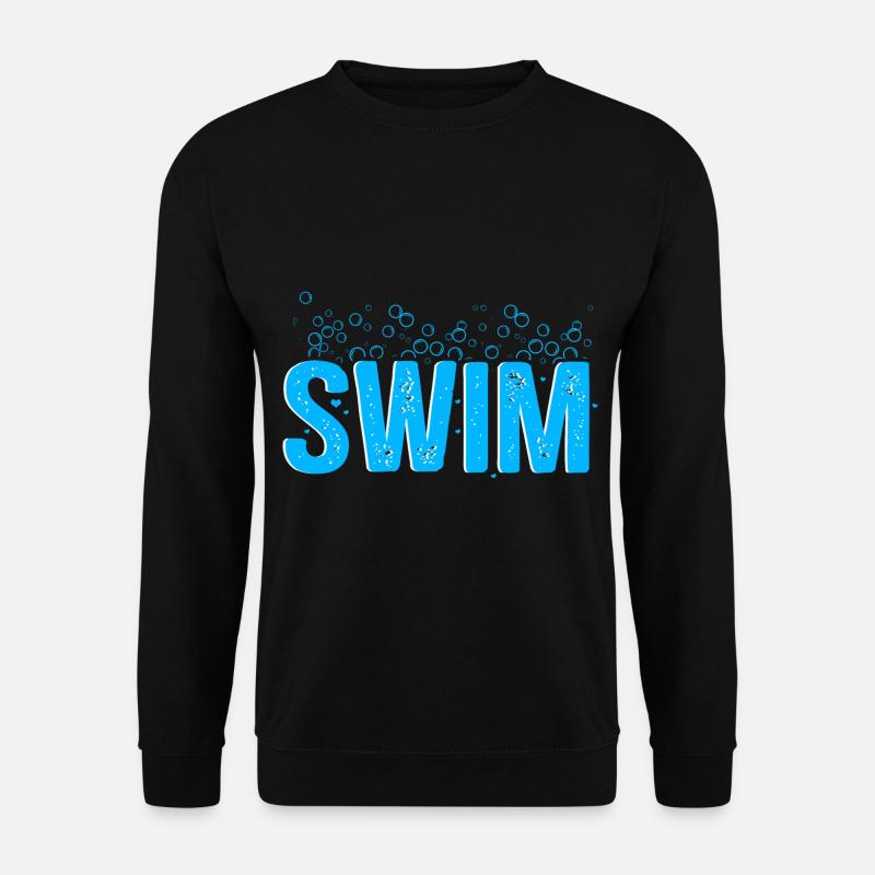 Swim - Unisex Sweatshirt - black
