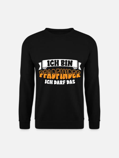 Ich bin Pfadfinder - Unisex Pullover - Schwarz