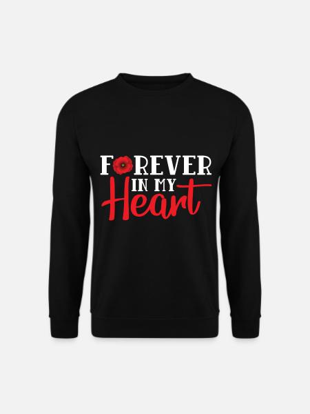 Remembrance Day - Unisex Sweatshirt - black