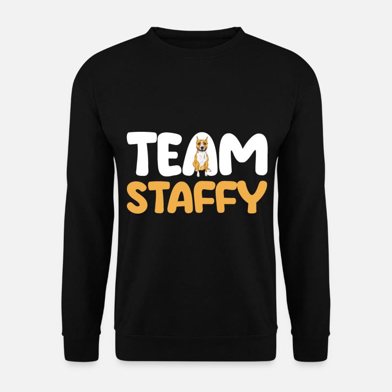 Cane Staffy - Felpa unisex - nero