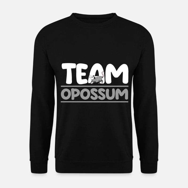 Opossum - Unisex Pullover - Schwarz