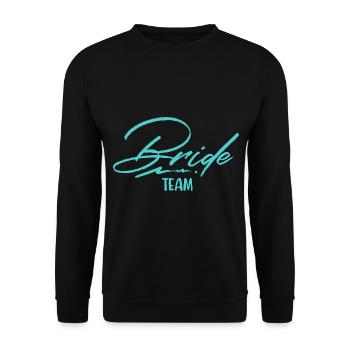 Équipe Bride - Sweat-shirt Unisexe - noir - Devant - Alina (178cm) & Michal (187cm)