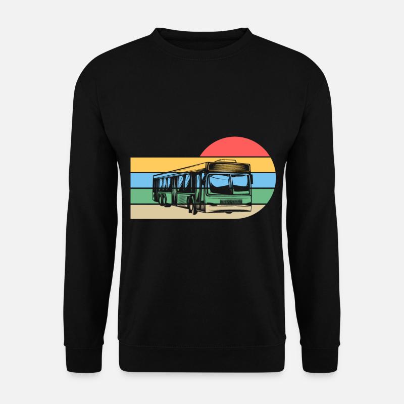 Busfahrer Bus - Unisex Pullover - Schwarz