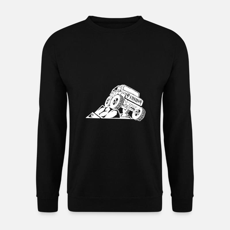 Off-road SUV - Unisex Sweatshirt - black