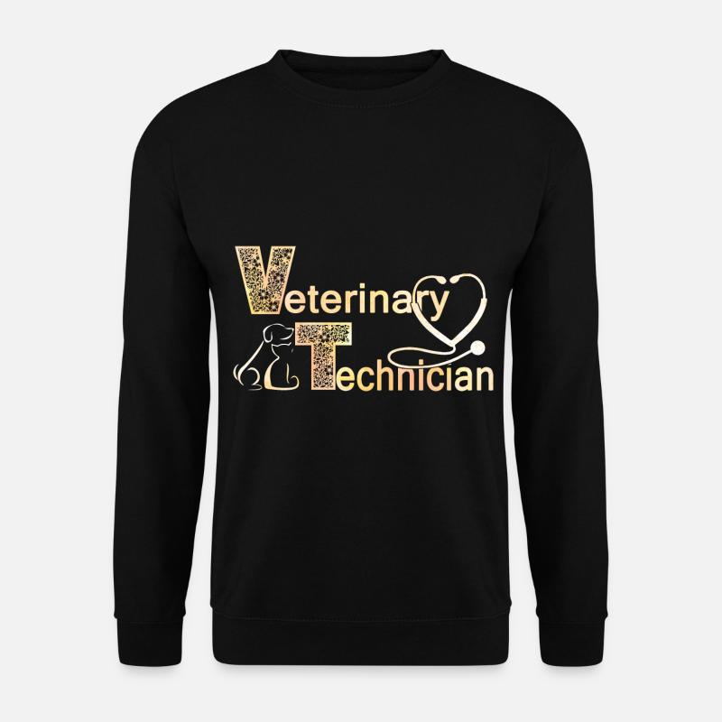 Veterinary Technician Vet Tech - Unisex Sweatshirt - black