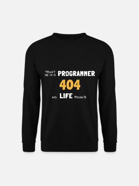 IT Informatik Informatiker Computerarbeit Geschenk - Unisex Pullover - Schwarz