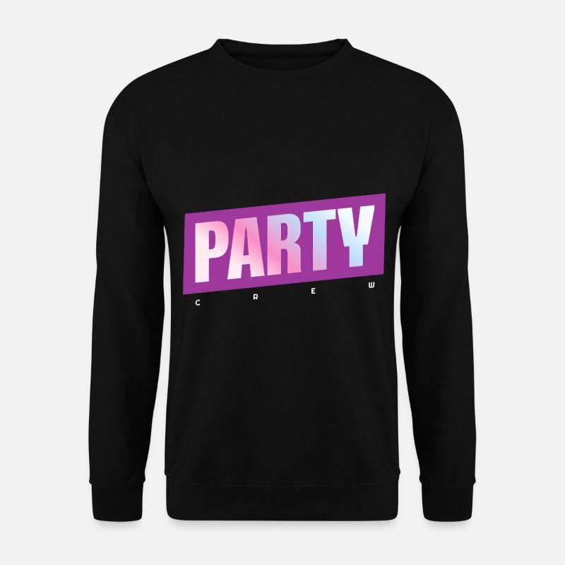 Party Crew - Unisex Pullover - Schwarz