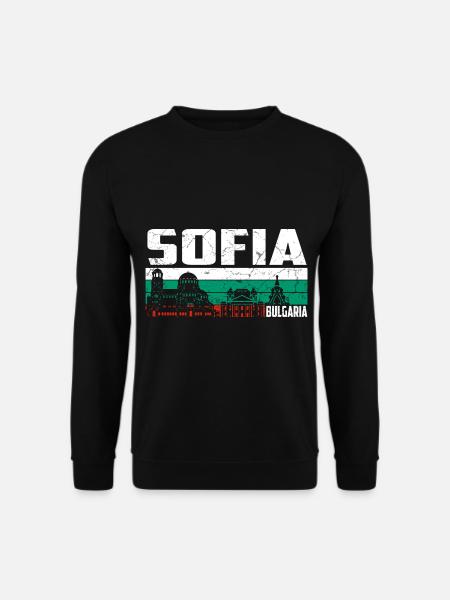 Sofia Bulgarie - Sweat-shirt Unisexe - noir