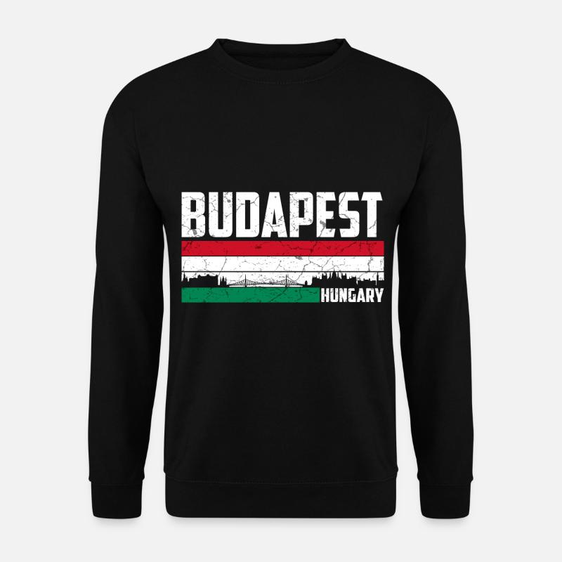 Budapest Hungary - Unisex Sweatshirt - black