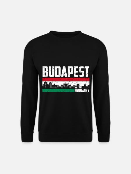 Budapest Hungary City - Unisex Sweatshirt - black