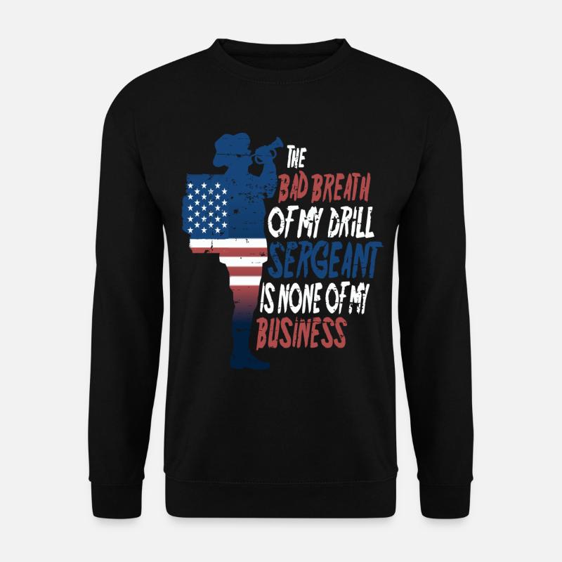 Drill Sergeant - Unisex Pullover - Schwarz