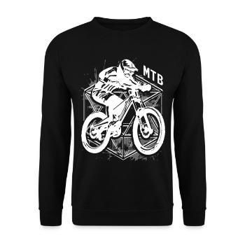 VTT - VTT - VTT - Descente - Sweat-shirt Unisexe - noir - Devant - Alina (178cm) & Michal (187cm)