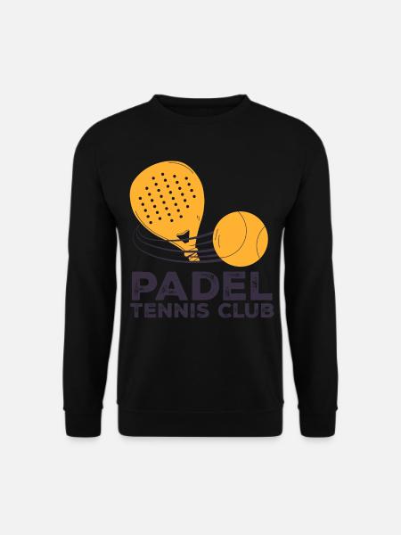 I can't I have padel - Unisex Sweatshirt - black