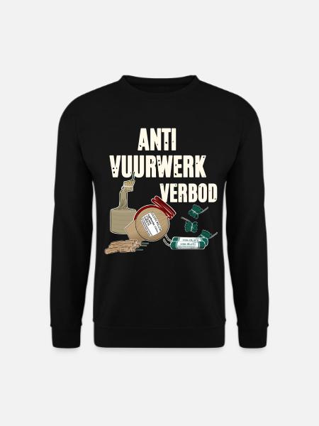 Vuurwerk Pyro - Unisex Sweatshirt - black