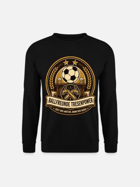 Ballfreunde Tresenpower - Unisex Pullover - Schwarz
