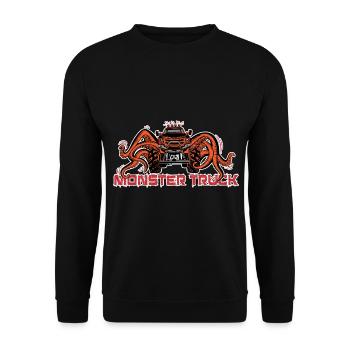 Monster Truck Truck Motorsport Cadeau - Sweat-shirt Unisexe - noir - Devant - Alina (178cm) & Michal (187cm)