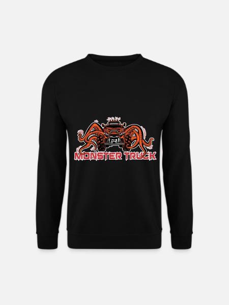 Monstertruck Monster Truck Motorsport Geschenk - Unisex Pullover - Schwarz