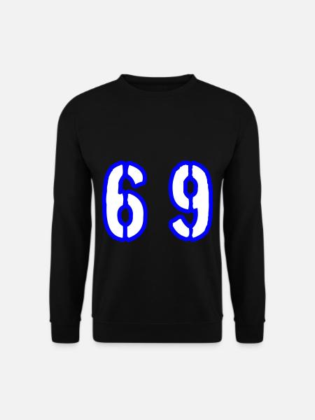69 Number Symbol - Unisex Sweatshirt - black