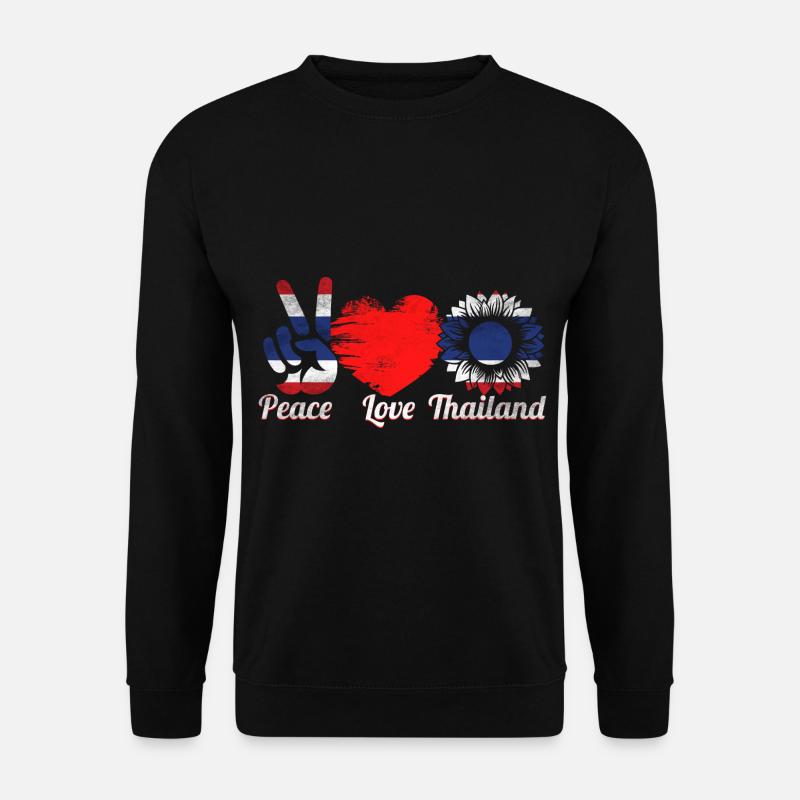 Thailand Love - Unisex Sweatshirt - black