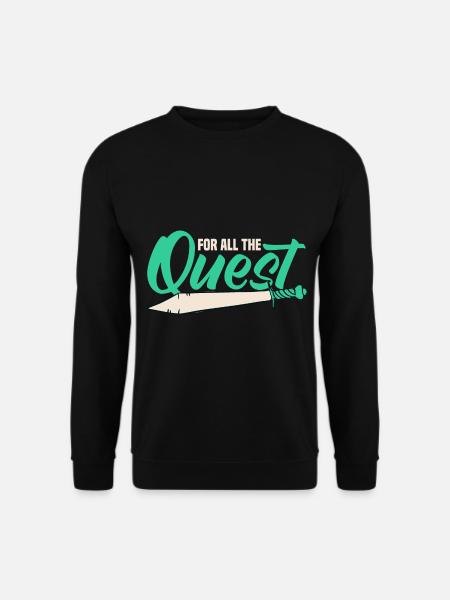 LARP live-action role-playing game - Unisex Sweatshirt - black