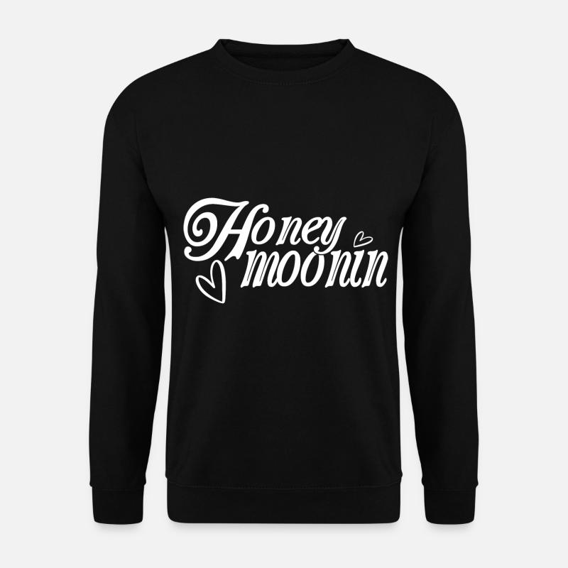 Honeymoonine - Unisex Sweatshirt - black