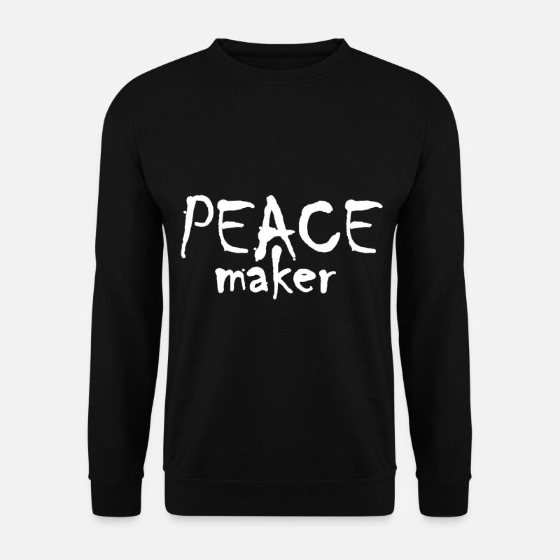 Peace Maker - Unisex Pullover - Schwarz