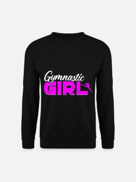 Gymnastik Turnen Akrobatik Mädchen - Unisex Pullover - Schwarz
