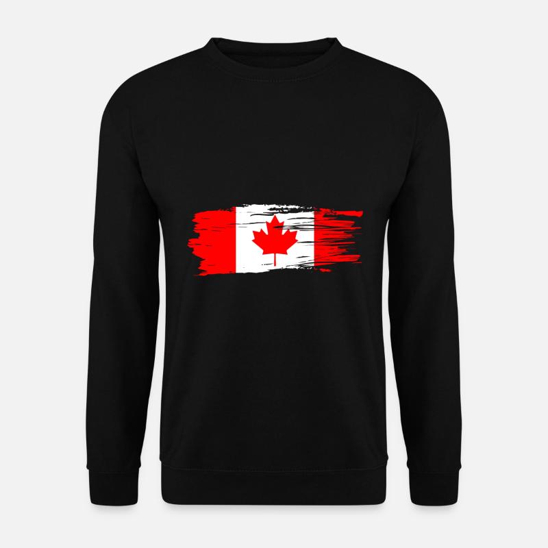 Drapeau du canada - Sweat-shirt Unisexe - noir