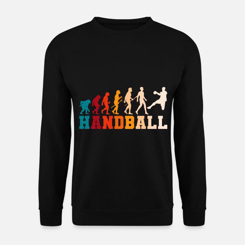 Handball Evolution Handballer Handballspieler - Sweat-shirt Unisexe - noir