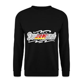 Allemagne - Sweat-shirt Unisexe - noir - Devant - Alina (178cm) & Michal (187cm)