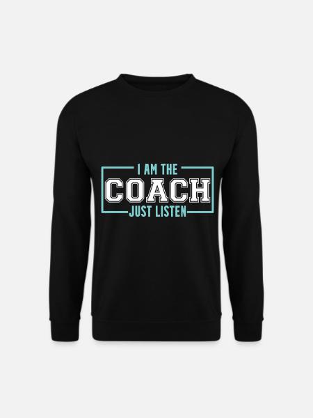 Trainer Shirt - Unisex Pullover - Schwarz