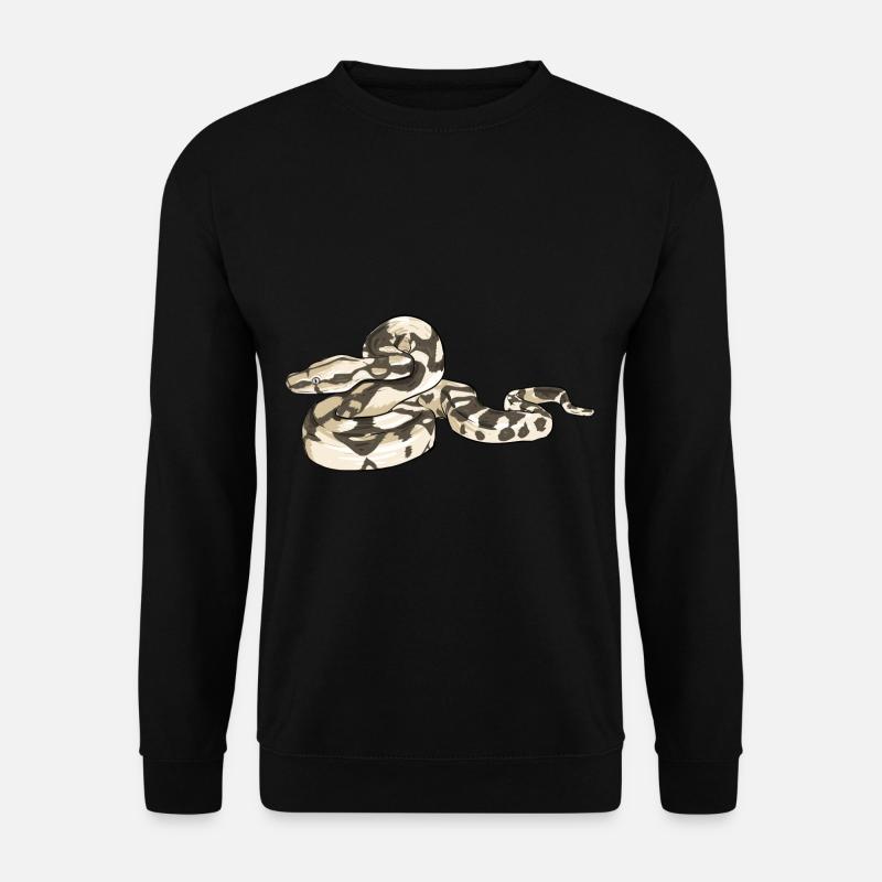 Boa Constrictor I Abgottschlange Motiv für - Unisex Pullover - Schwarz