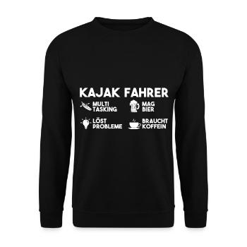Schullehrerin Lehrerin - Unisex Pullover - Schwarz - Vorne - Alina (178cm) & Michal (187cm)