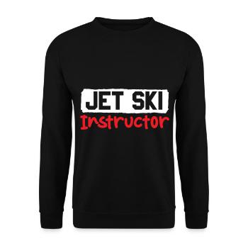 Moniteur de Jet Ski - Sweat-shirt Unisexe - noir - Devant - Alina (178cm) & Michal (187cm)