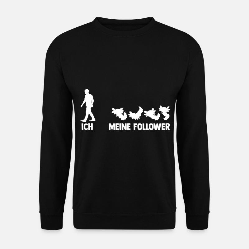 Axolotl - Unisex Pullover - Schwarz