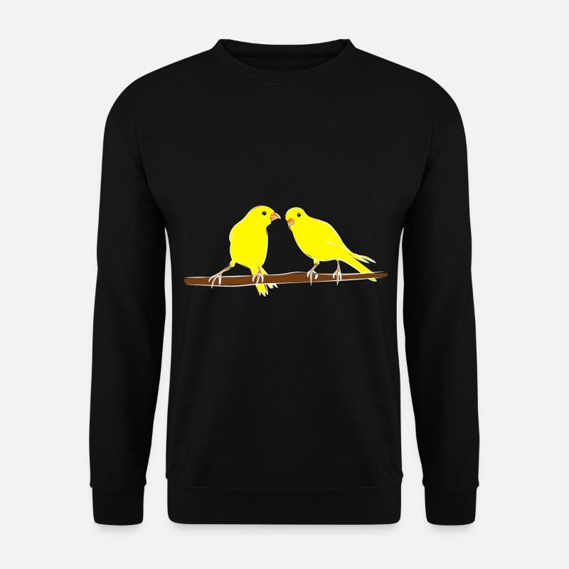 Kanarienvögel - Unisex Pullover - Schwarz