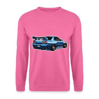 Jdm / Tuning / Turbocharger / Rims / Chiptuning - Unisex Sweatshirt - pink - Front