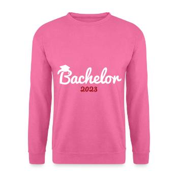 Bachelor Hut 2023 Abschluss Bachelorabschluss - Unisex Pullover - Pink - Vorne