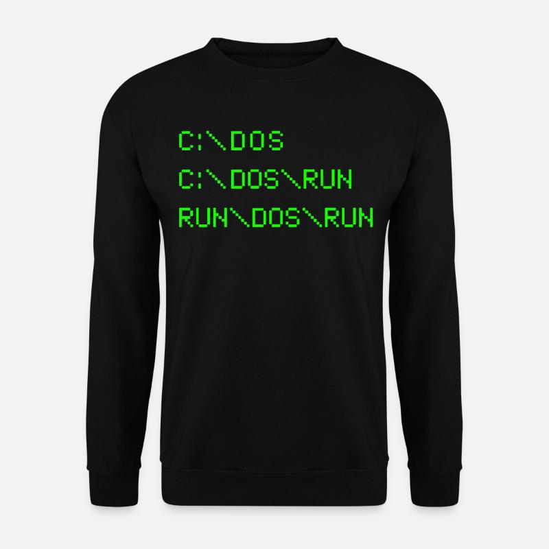 DOS - Unisex Sweatshirt - black