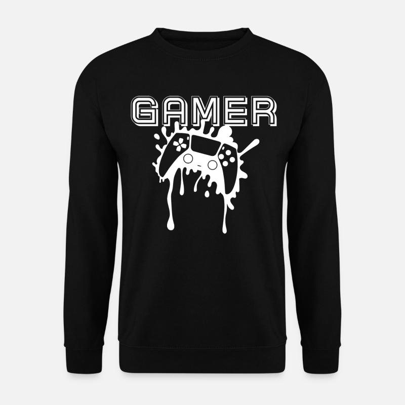 Gamer Game Console - Unisex Sweatshirt - black