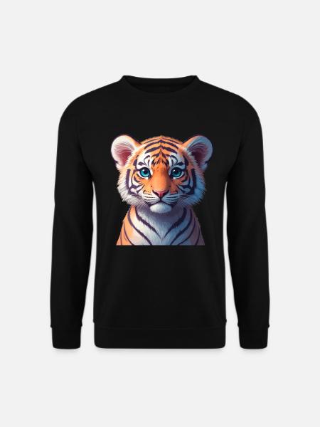 Bengal tiger baby - Unisex Sweatshirt - black
