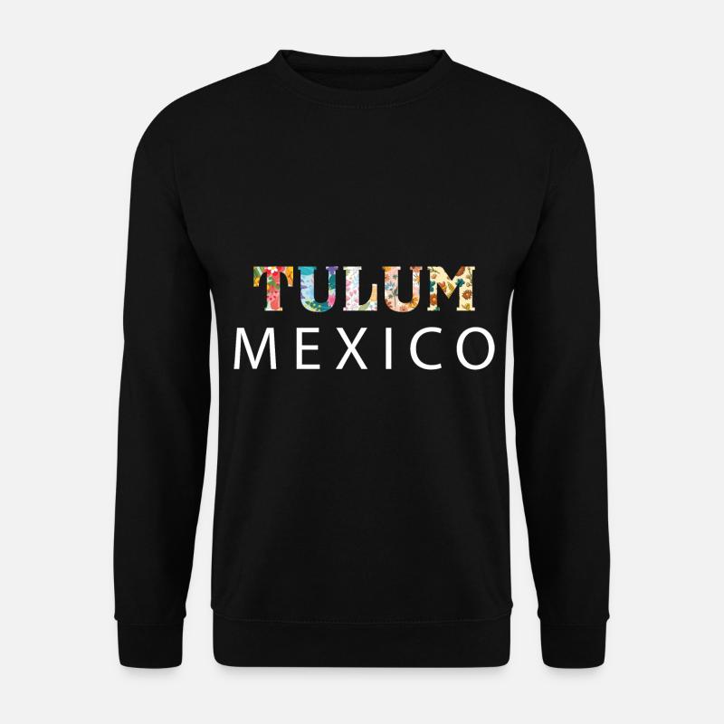 Tulum Mexico - Unisex Pullover - Schwarz