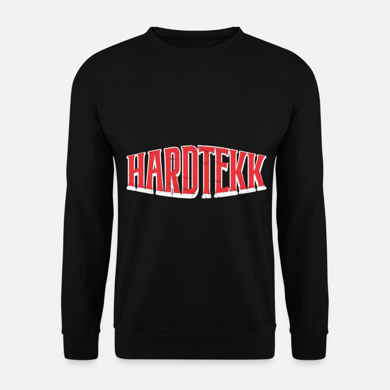 Hardtekk Rave Konzert Party Geburtstag Geschenk - Unisex Pullover - Schwarz