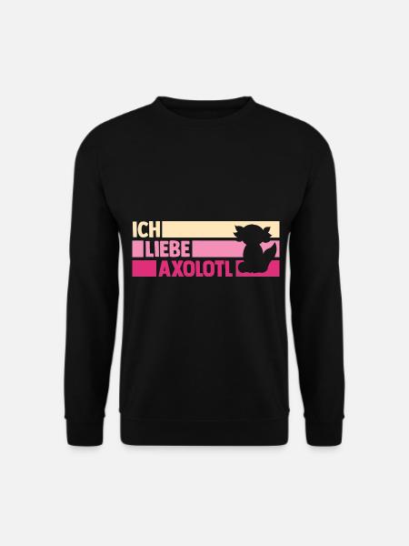 Axolotl - Unisex Pullover - Schwarz